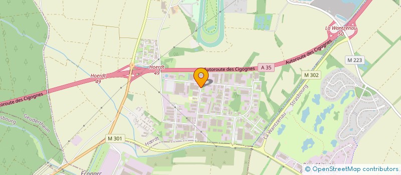 localisation de l'entreprise CERELIA HOERDT  HRDT