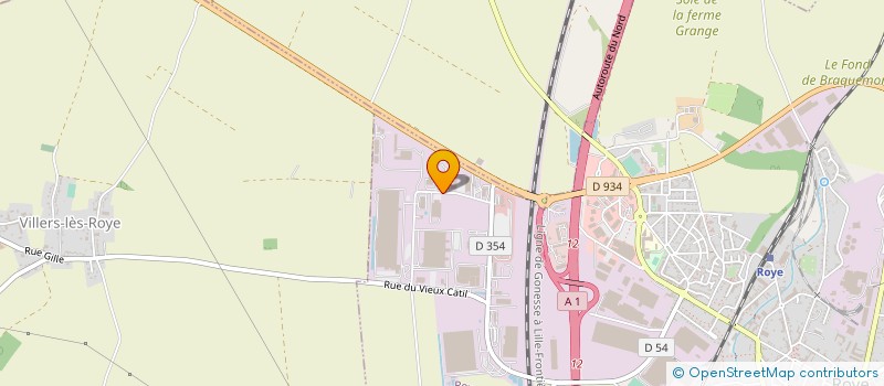 localisation de l'entreprise CEREMIS TRADING  ROYE