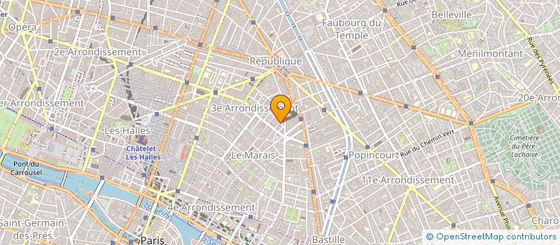 localisation de l'entreprise CEREMONY  PARIS