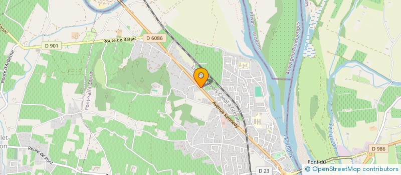 localisation de l'entreprise CEREMYA IMMOBILIER  PONT-SAINT-ESPRIT