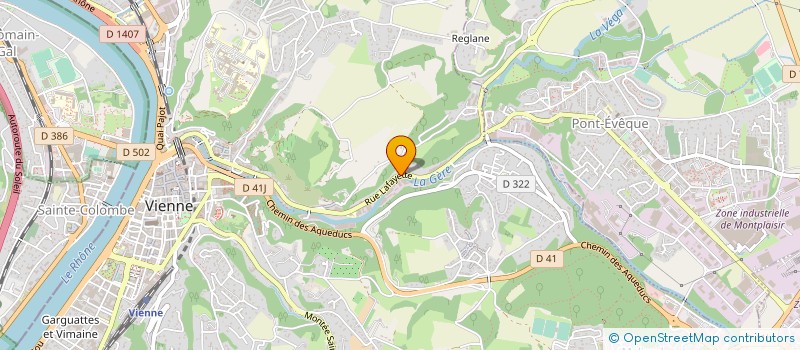 localisation de l'entreprise CEREN à VIENNE