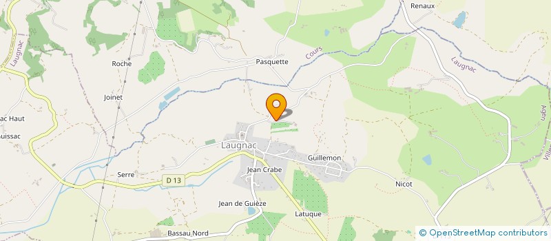 localisation de l'entreprise CERENE à PRAYSSAS