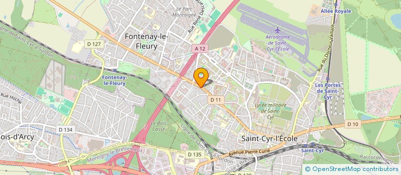 localisation de l'entreprise CERENO à SAINT-CYR-L'ECOLE