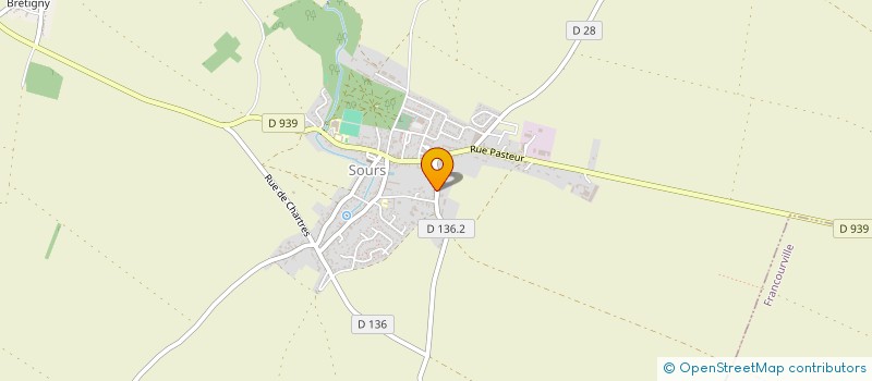 localisation de l'entreprise CERES  SOURS