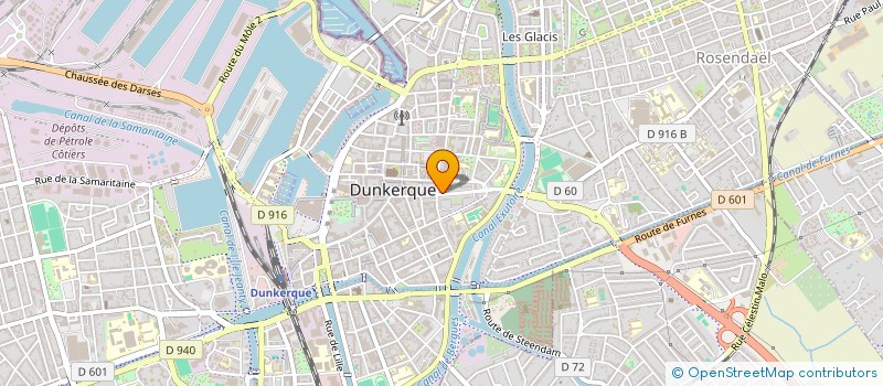 localisation de l'entreprise CERES à DUNKERQUE