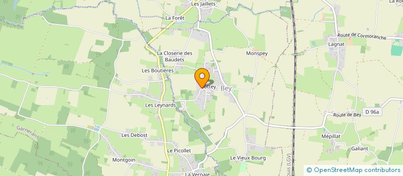 localisation de l'entreprise CERES  VILLEFRANCHE-SUR-SAONE