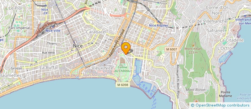 localisation de l'entreprise CERES  NICE