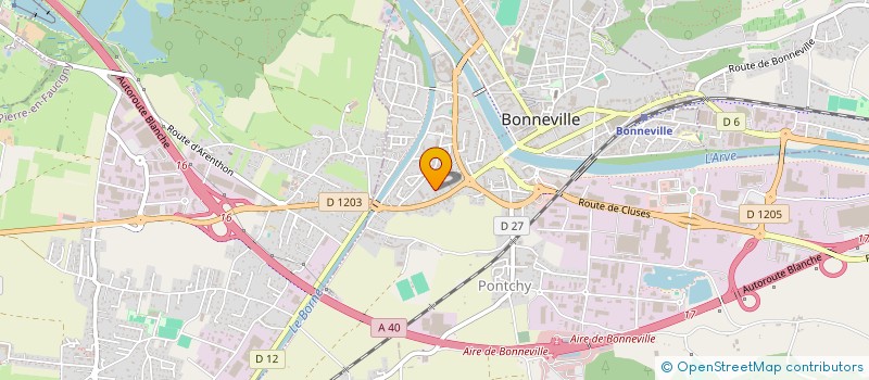 localisation de l'entreprise CERES  GEX