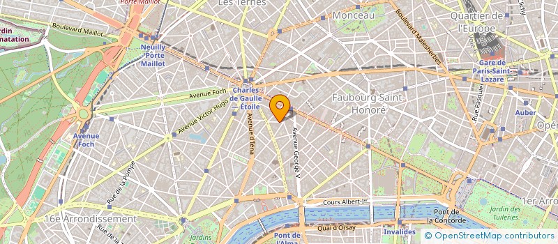 localisation de l'entreprise CERES ADVISORY à NEUILLY-SUR-SEINE