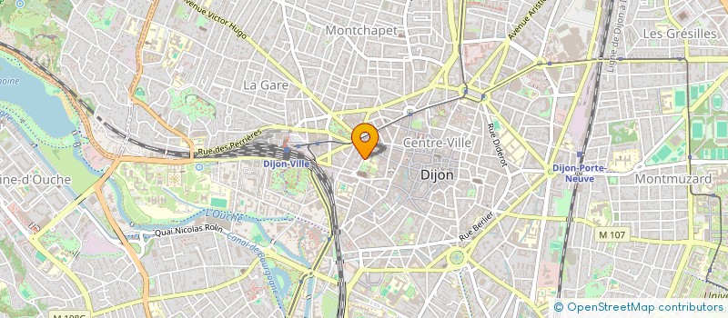 localisation de l'entreprise CERES AUDIT ET STRATEGIE à DIJON