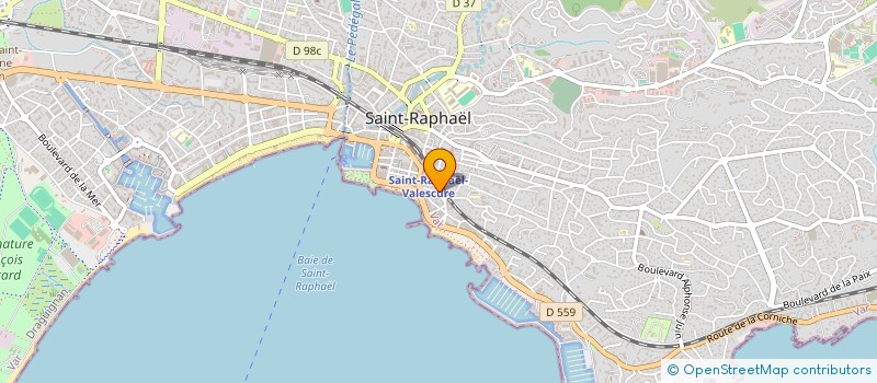 localisation de l'entreprise CERES CONCEPT à SAINT-RAPHAEL