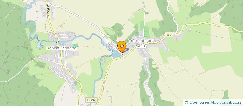 localisation de l'entreprise CERES DE BRILLON à TREMONT-SUR-SAULX