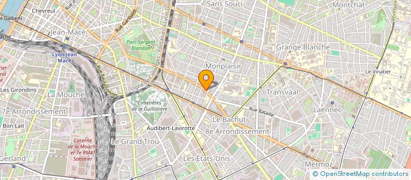 localisation de l'entreprise CERES FILMS  LYON