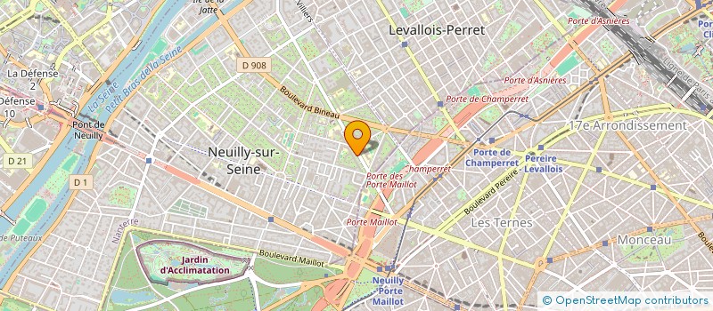 localisation de l'entreprise CERES FINANCEMENT à NEUILLY-SUR-SEINE
