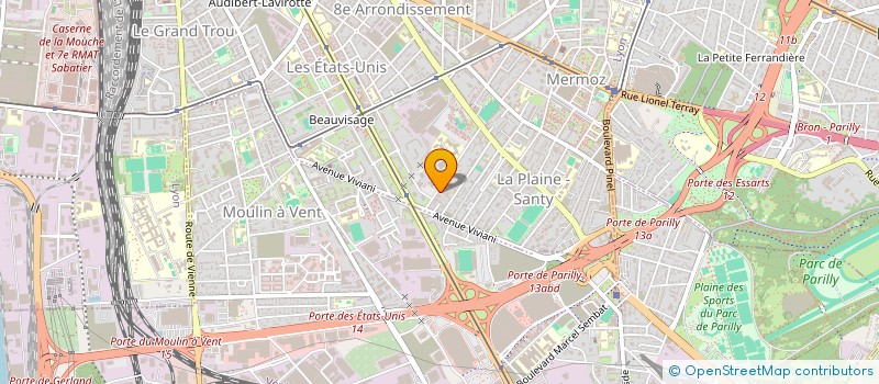 localisation de l'entreprise CERES FRANCE à LYON