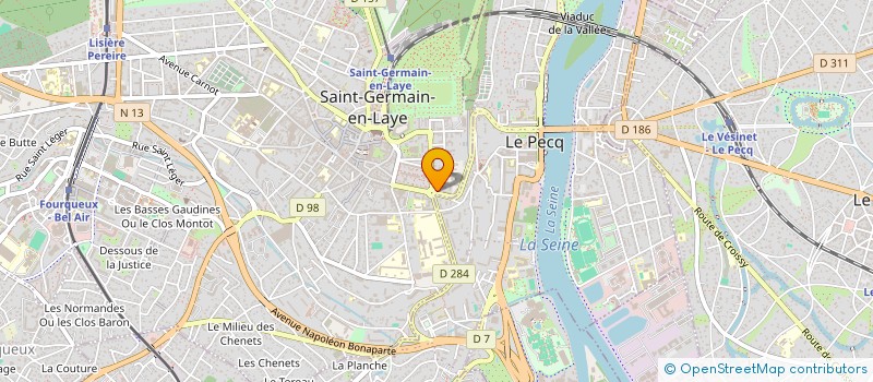 localisation de l'entreprise CERES IMMOBILIER  SAINT-GERMAIN-EN-LAYE