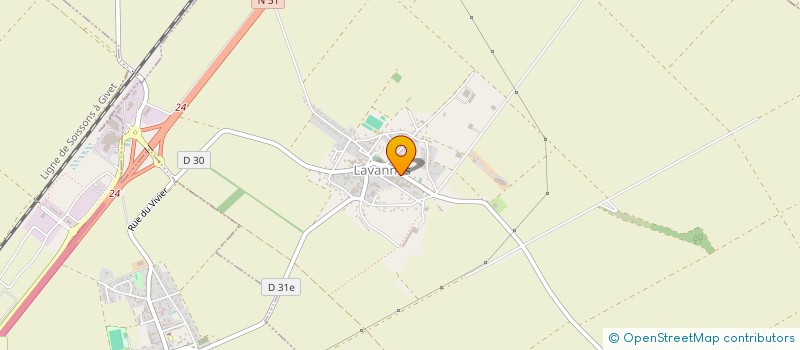 localisation de l'entreprise CERES INVESTISSEMENTS  LAVANNES