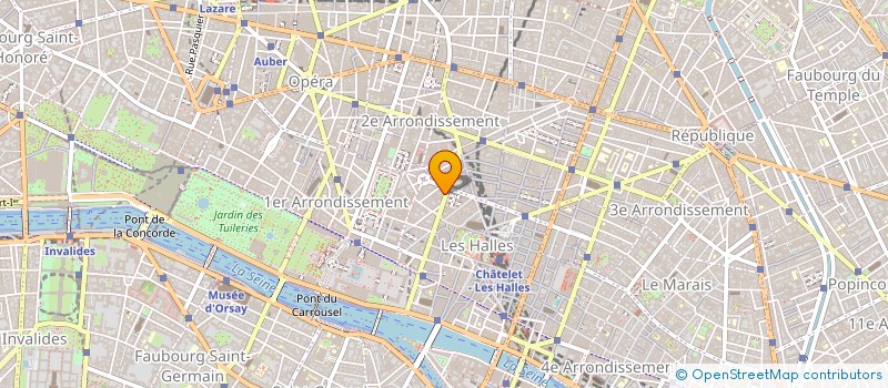 localisation de l'entreprise CERES PHILATELIE à PARIS