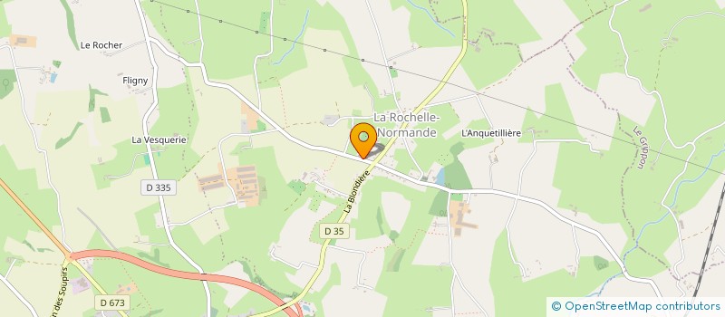 localisation de l'entreprise CERES SERVICES  SARTILLY-BAIE-BOCAGE