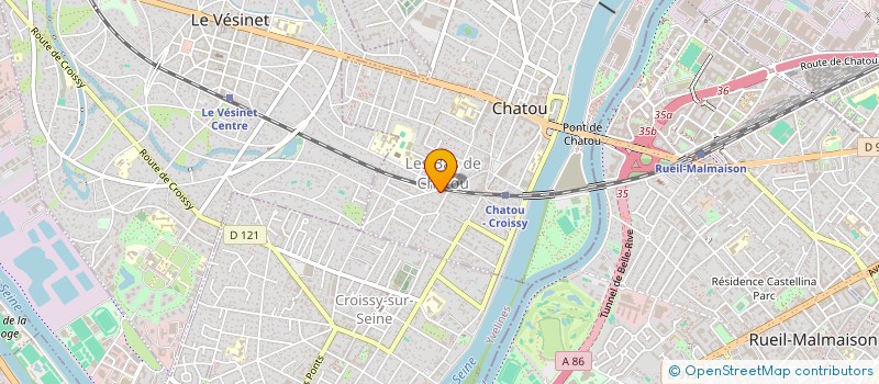 localisation de l'entreprise CERESA F ET FILS FUMISTERIE 76 à CHATOU