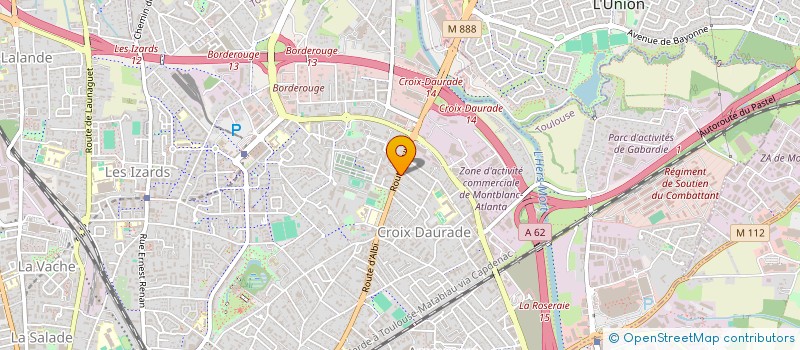 localisation de l'entreprise CEREUS à TOULOUSE