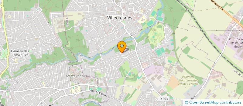 localisation de l'entreprise CEREVA à VILLECRESNES