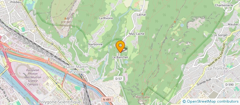 localisation de l'entreprise CEREY  SAINT-MARTIN-LE-VINOUX