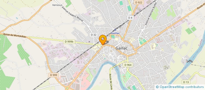 localisation de l'entreprise CERF -SERVICES à GAILLAC