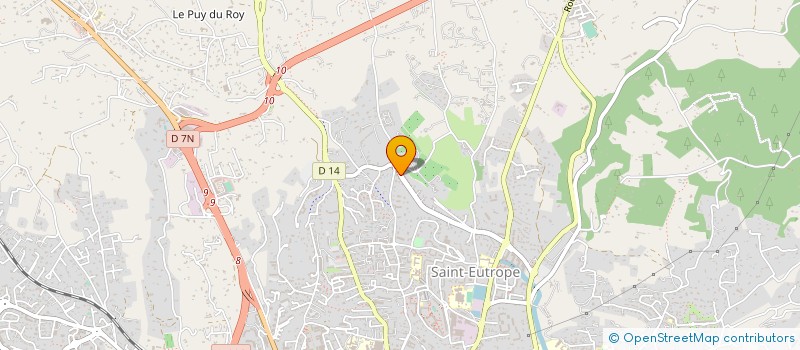 localisation de l'entreprise CERFIN à AIX-EN-PROVENCE
