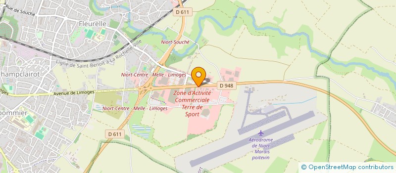 localisation de l'entreprise CERGI CIGOS AUDIT  NIORT