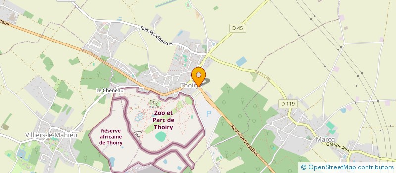 localisation de l'entreprise CERGY PONCEAU 3  MEDAN