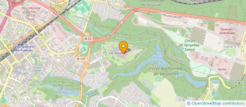 localisation de l'entreprise CERGY PREFECTURE CYCLIC  GUYANCOURT