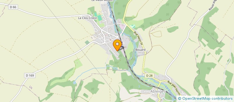 localisation de l'entreprise CERGY SOCIAL ROAD (C.S.R)  US