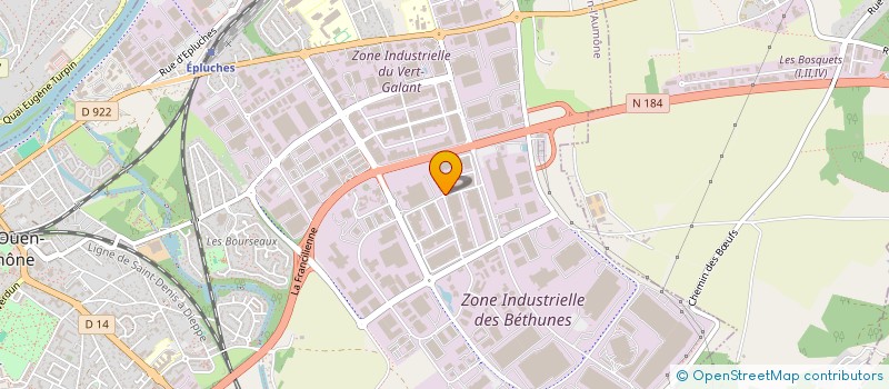 localisation de l'entreprise CERGY VIS à SAINT-OUEN-L'AUMONE