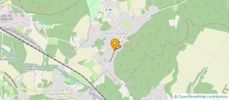 localisation de l'entreprise CERHEC à SAINT-SAUVEUR