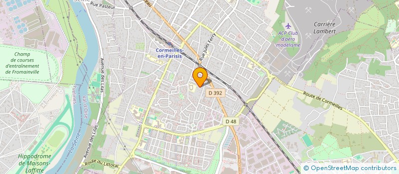 localisation de l'entreprise CERI  CORMEILLES-EN-PARISIS