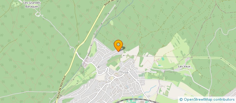 localisation de l'entreprise CERIC  THISE