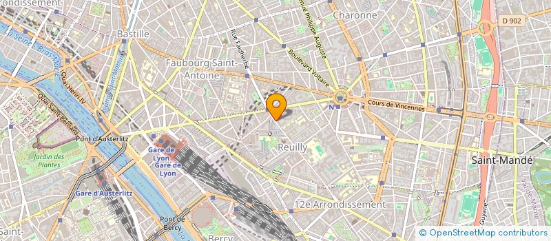 localisation de l'entreprise CERIE à PARIS
