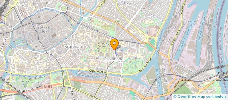 localisation de l'entreprise CERIGO FILMS à STRASBOURG