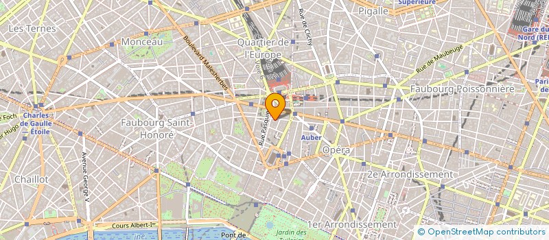 localisation de l'entreprise CERIMMOB FRANCE  PARIS