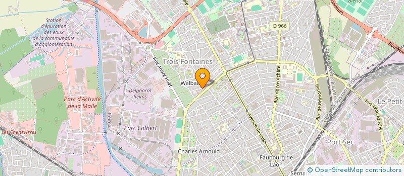 localisation de l'entreprise CERINI AND CO  REIMS