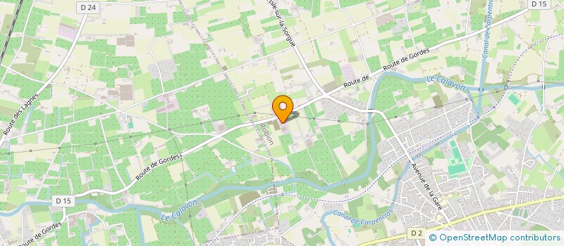 localisation de l'entreprise CERIPOLE  ROBION