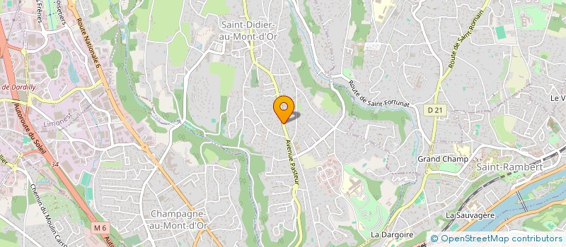 localisation de l'entreprise CERISAIE IMMO  SAINT-DIDIER-AU-MONT-D'OR