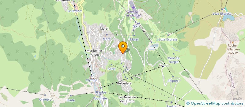 localisation de l'entreprise CERISE à LES ALLUES