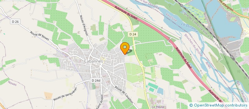 localisation de l'entreprise CERISE & CO  CABANNES