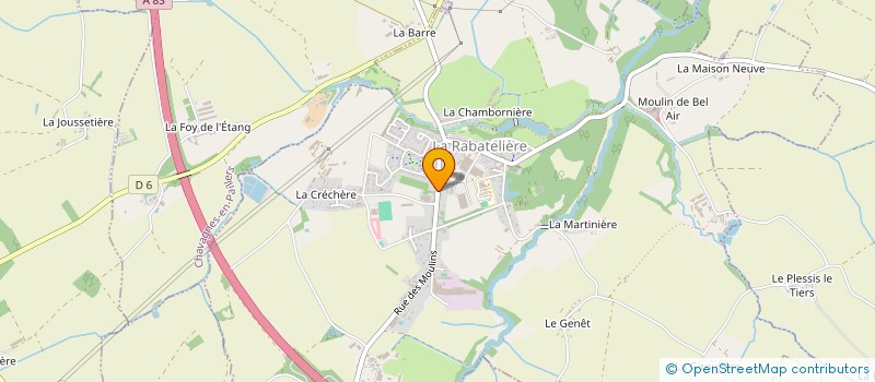 localisation de l'entreprise CERISE IMMO  CHAVAGNES-EN-PAILLERS