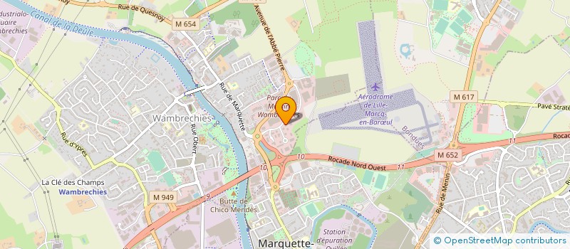localisation de l'entreprise CERLAND SERVICES à WAMBRECHIES