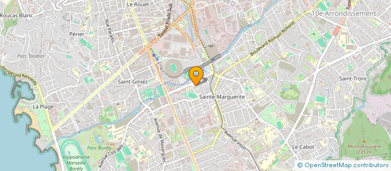 localisation de l'entreprise CERLOUGA à MARSEILLE