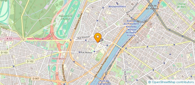 localisation de l'entreprise CERMEX  PARIS