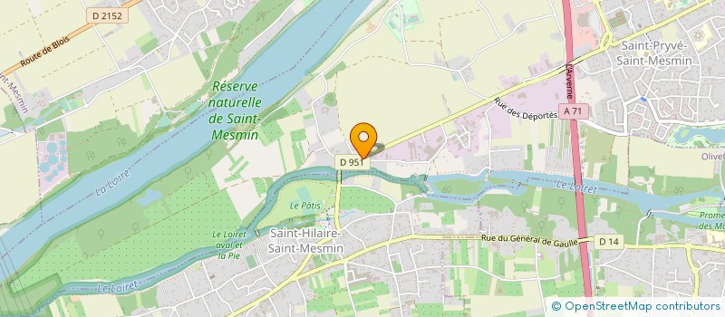 localisation de l'entreprise CERMINDUS à SAINT-PRYVE-SAINT-MESMIN
